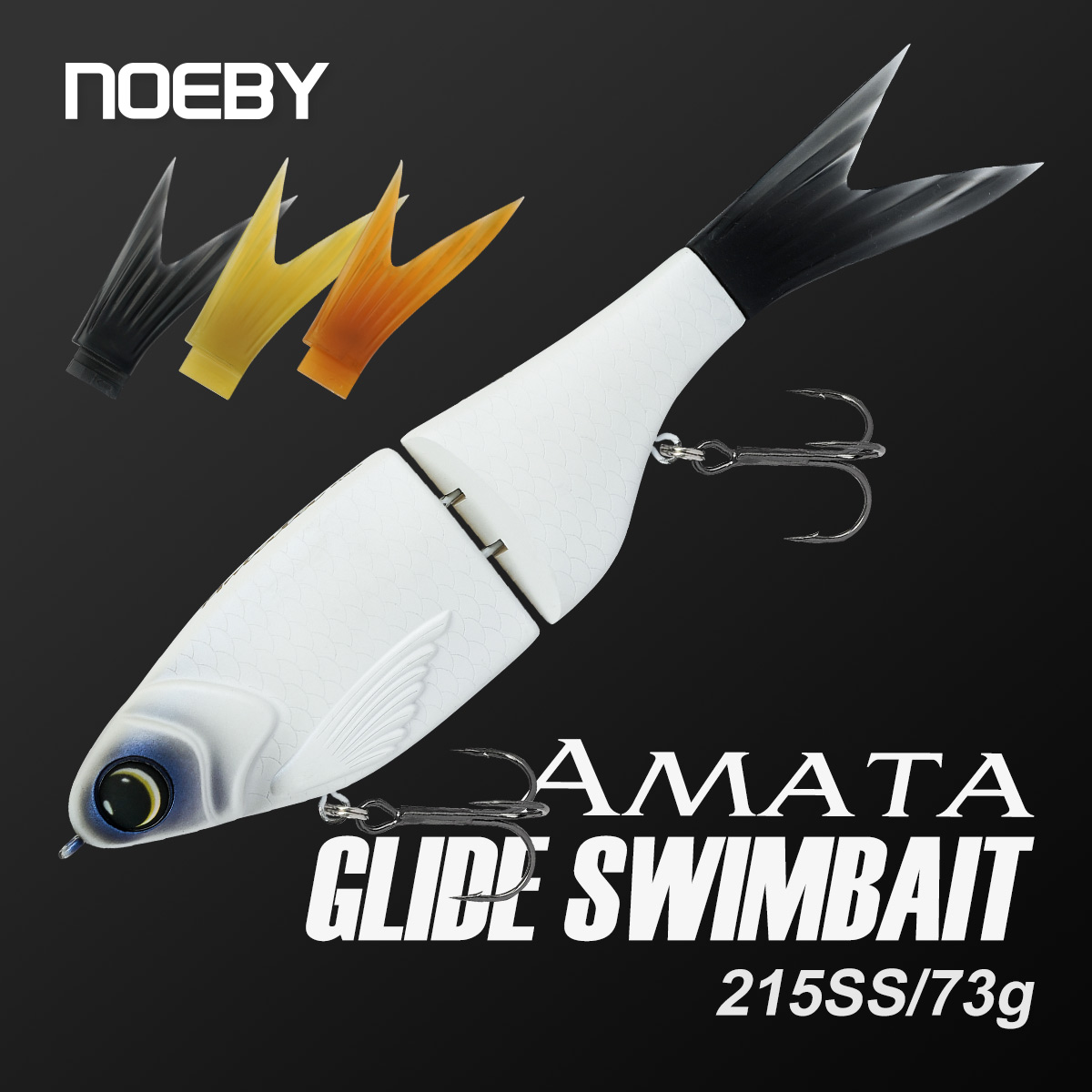 Fishing Lure Jerkbait - Noeby 215mm 73gAmata Glide Swimbait Lure