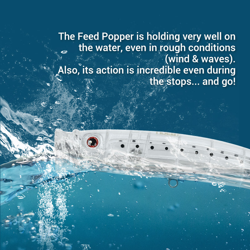 Noeby Feed Popper 175mm 73g Fi - Fishing Lure Buzzbait review and price
