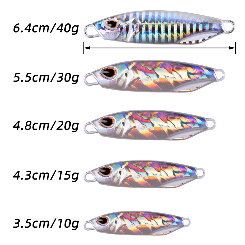 10Pcs Long Cast Metal Bait Spi - Fishing Lure Spoon review and price