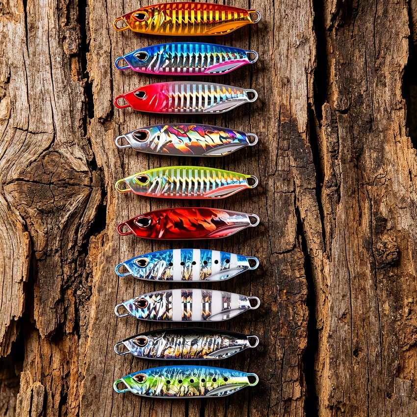 10Pcs Long Cast Metal Bait Spi - Fishing Lure Spoon review and price