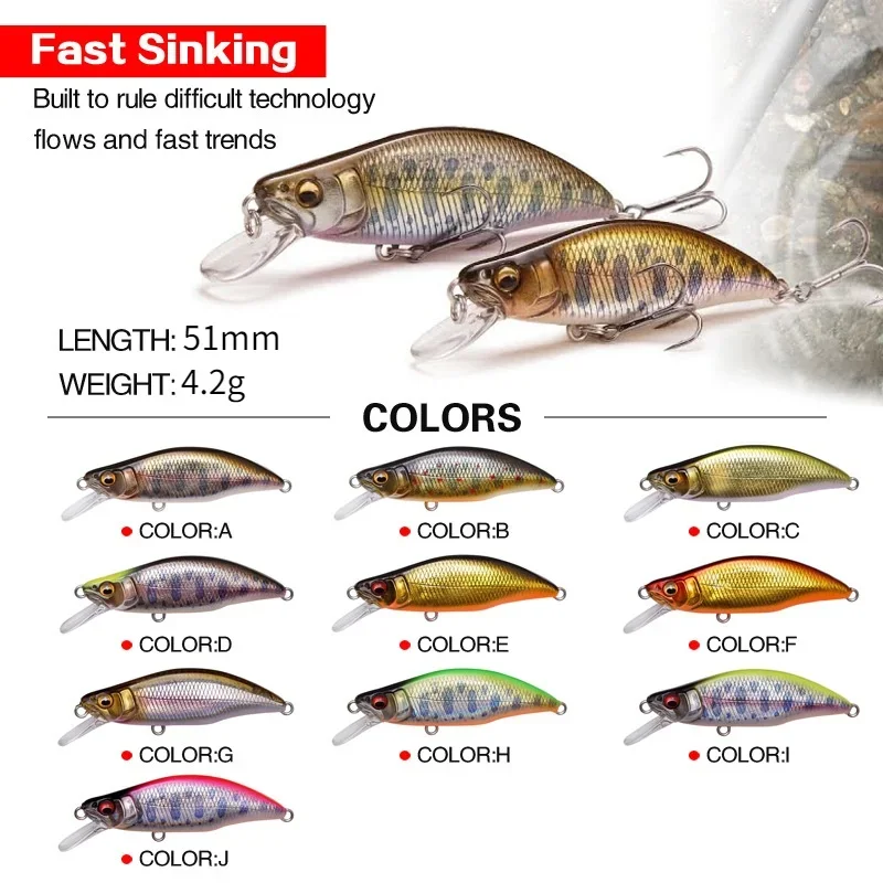 1pc Japan Design 51mm 4.2g Sin - Fishing Lure Spinnerbait review and price