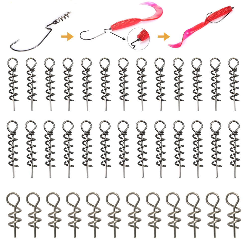 30pcs Stainless Steel Spring L - Fishing Lure Accessories review and price
