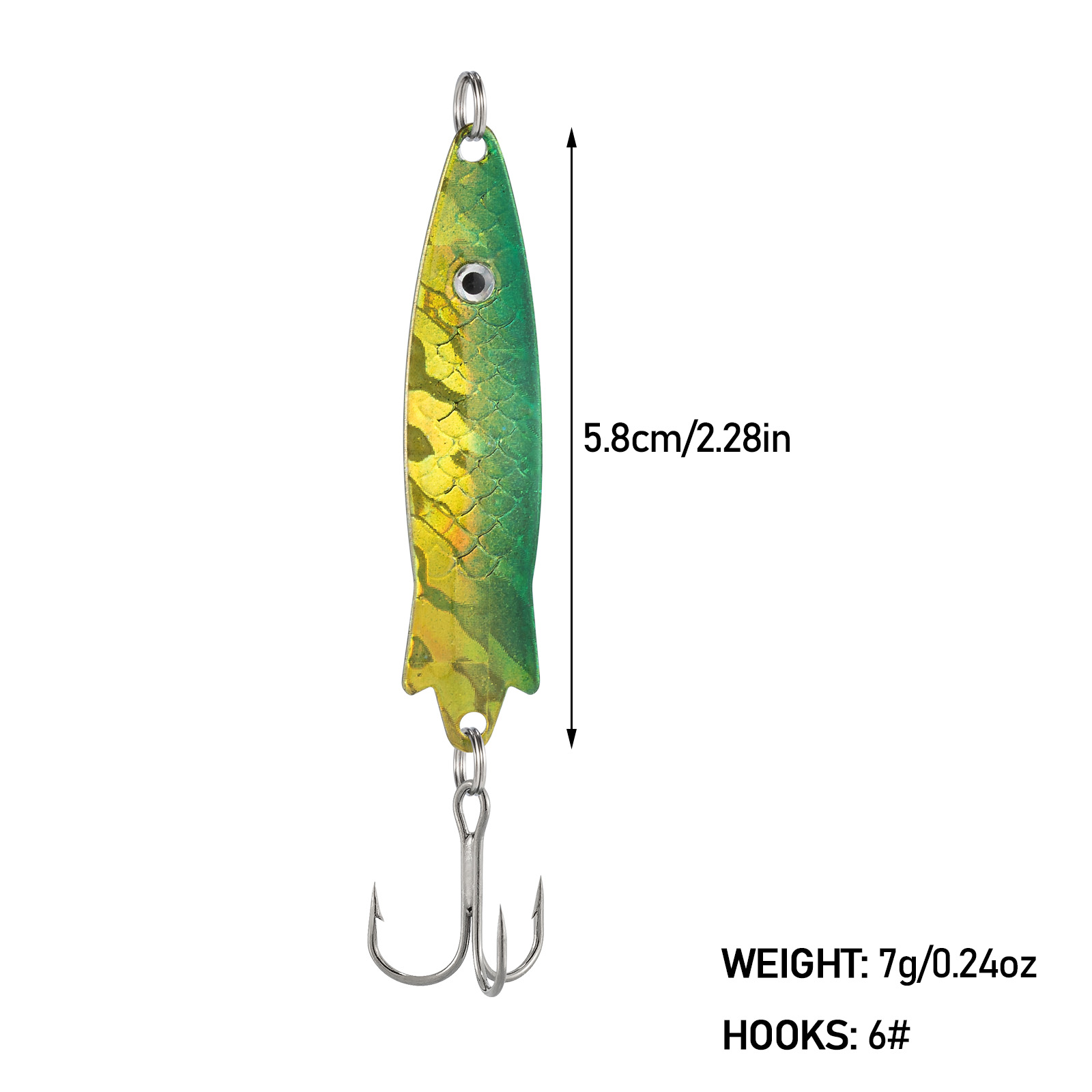 7g Toby Spoons Metal Jig Fishi - Fishing Lure Spinnerbait review and price