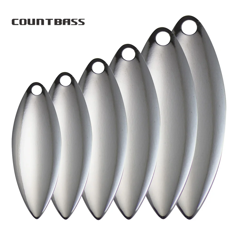 Countbass 50pcs Nickel Steel W - Fishing Lure Blade Bait review and price