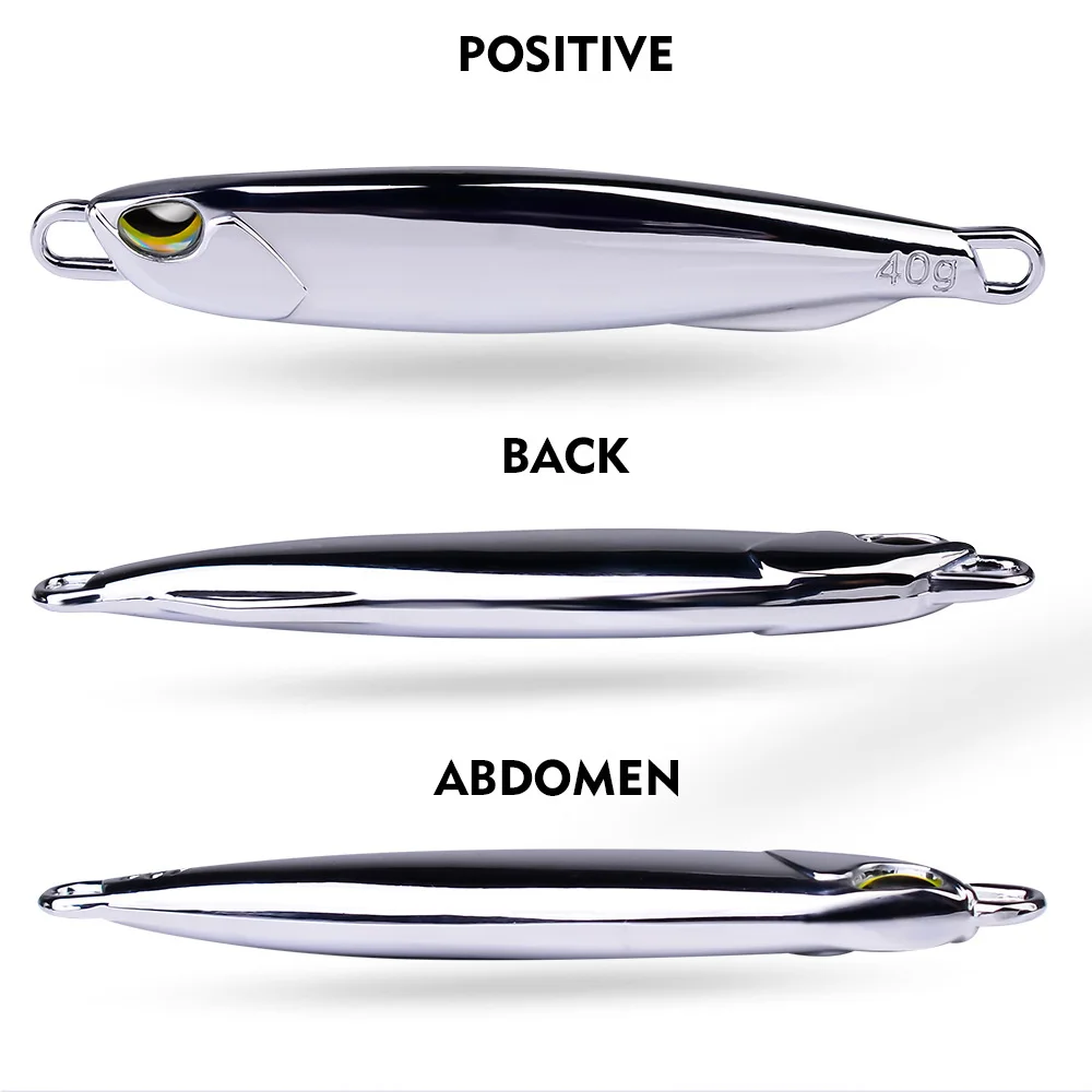 Metal Jig Bait 15g 20g 30g 40g - Fishing Lure Spinnerbait review and price